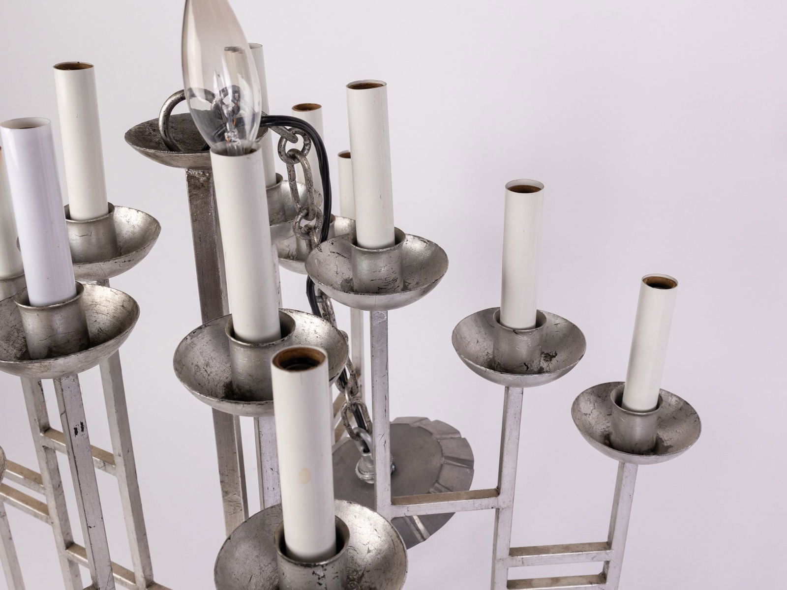 Gaetano Sciolari Style Candelabra Chandelier - 7