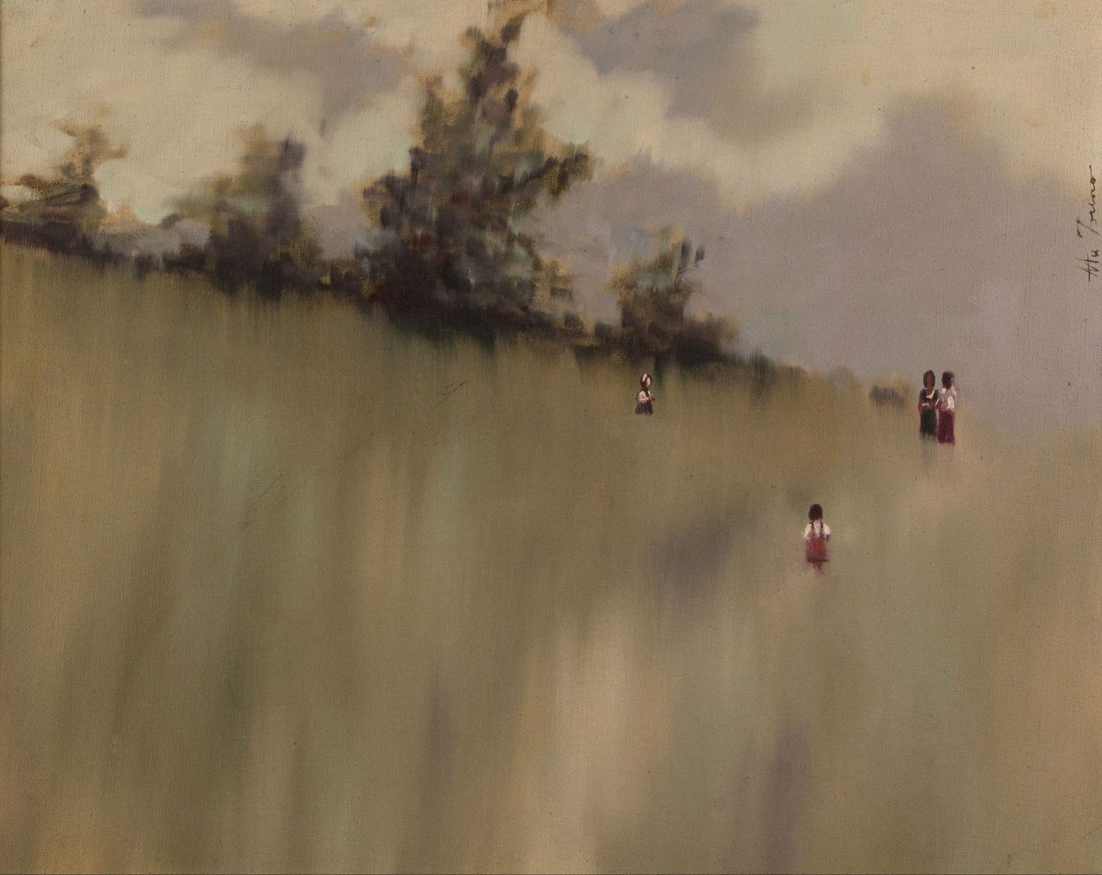 Anthony Michael Autorino (1937-2015) | Original Oil on Canvas - 2