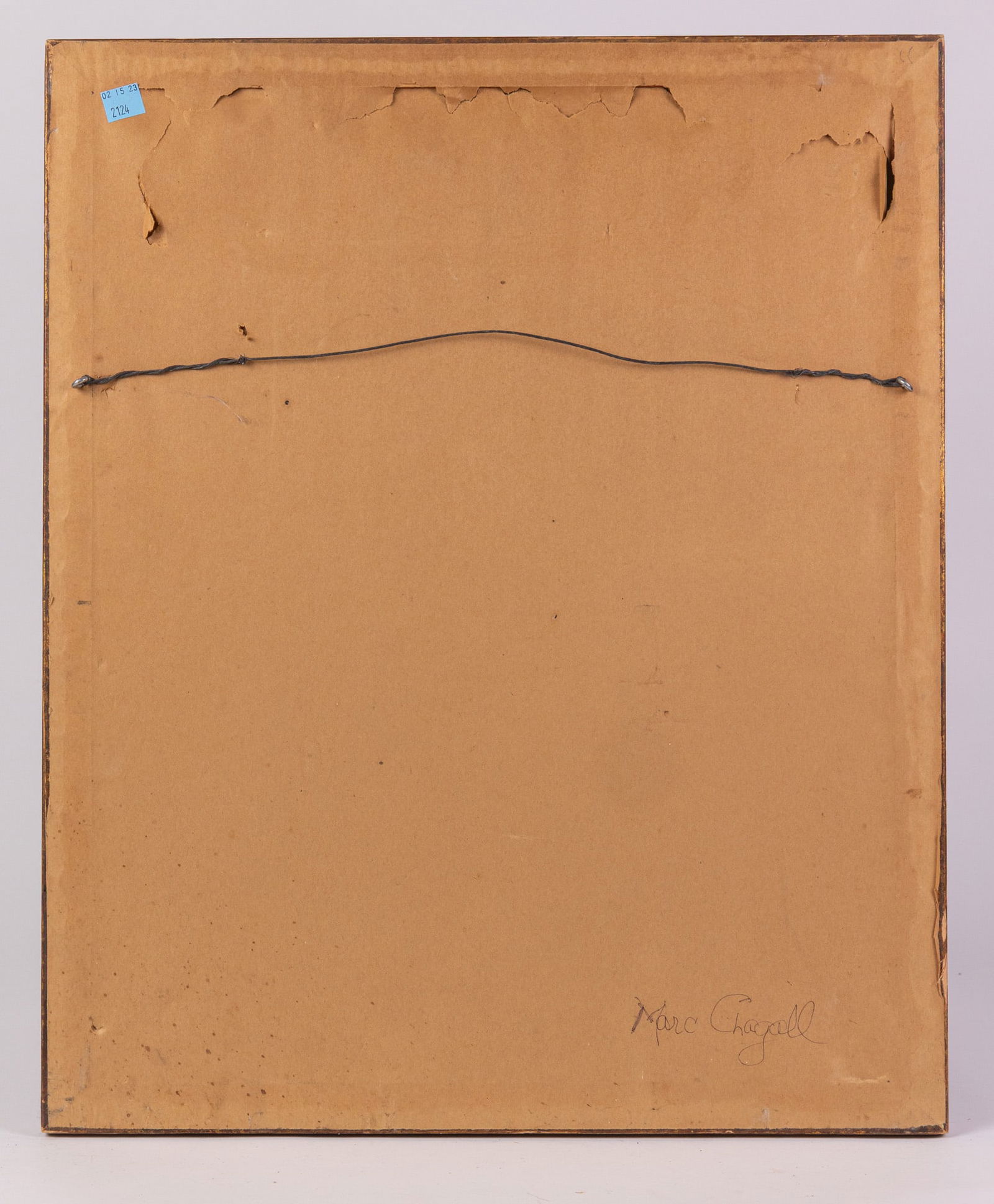 Marc Chagall (1887-1985) | "Job Praying/Job en Priere" Color Lithograph - 3