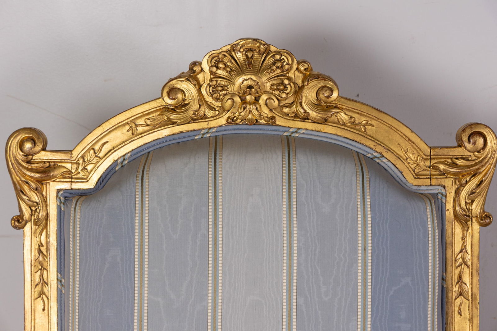 Louis XVI Style Gold Gilt Frame Chairs - 3