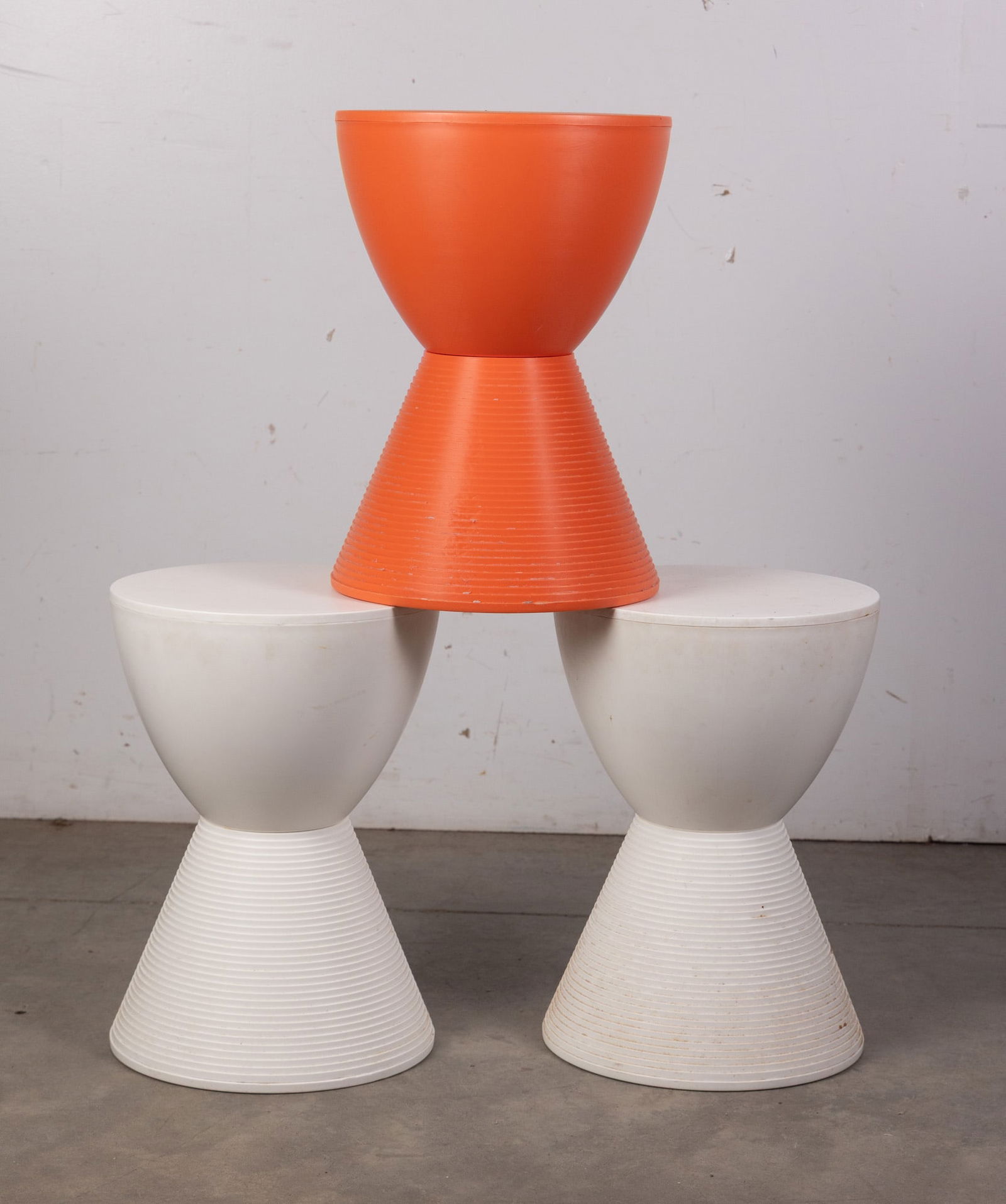Philippe Starck | (3) Kartell "Prince Aha" Side Table/Stools (1 of 5)