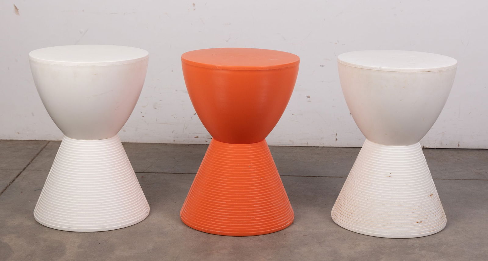 Philippe Starck | (3) Kartell "Prince Aha" Side Table/Stools - 4