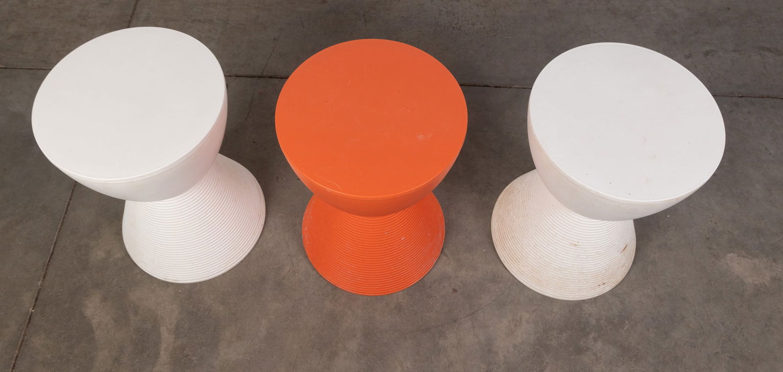 Philippe Starck | (3) Kartell "Prince Aha" Side Table/Stools - 5