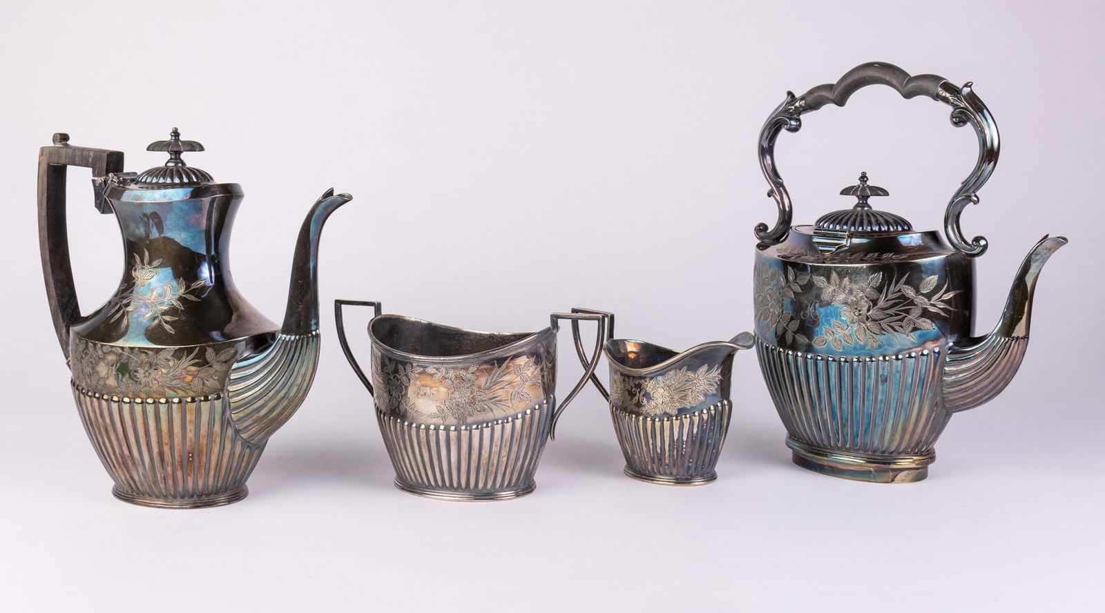 R. Wallace & Sons | c. 1895 Silver Plate Tea Set (1 of 10)