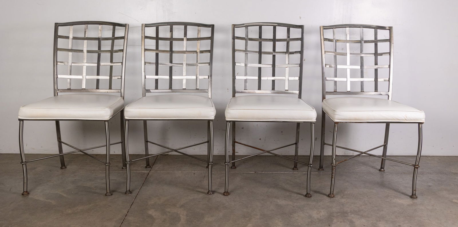Arthur Umanoff | Shaver-Howard Industrial Modern Brushed Steel Chairs (1 of 9)