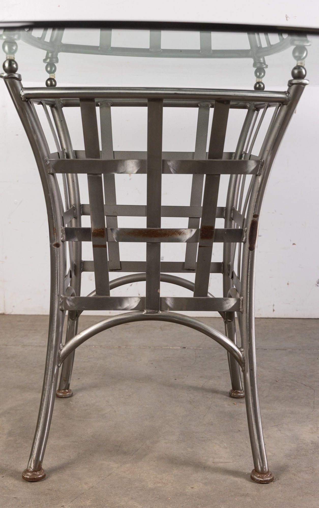 Arthur Umanoff | Shaver-Howard Industrial Modern Glass-Top Table - 2