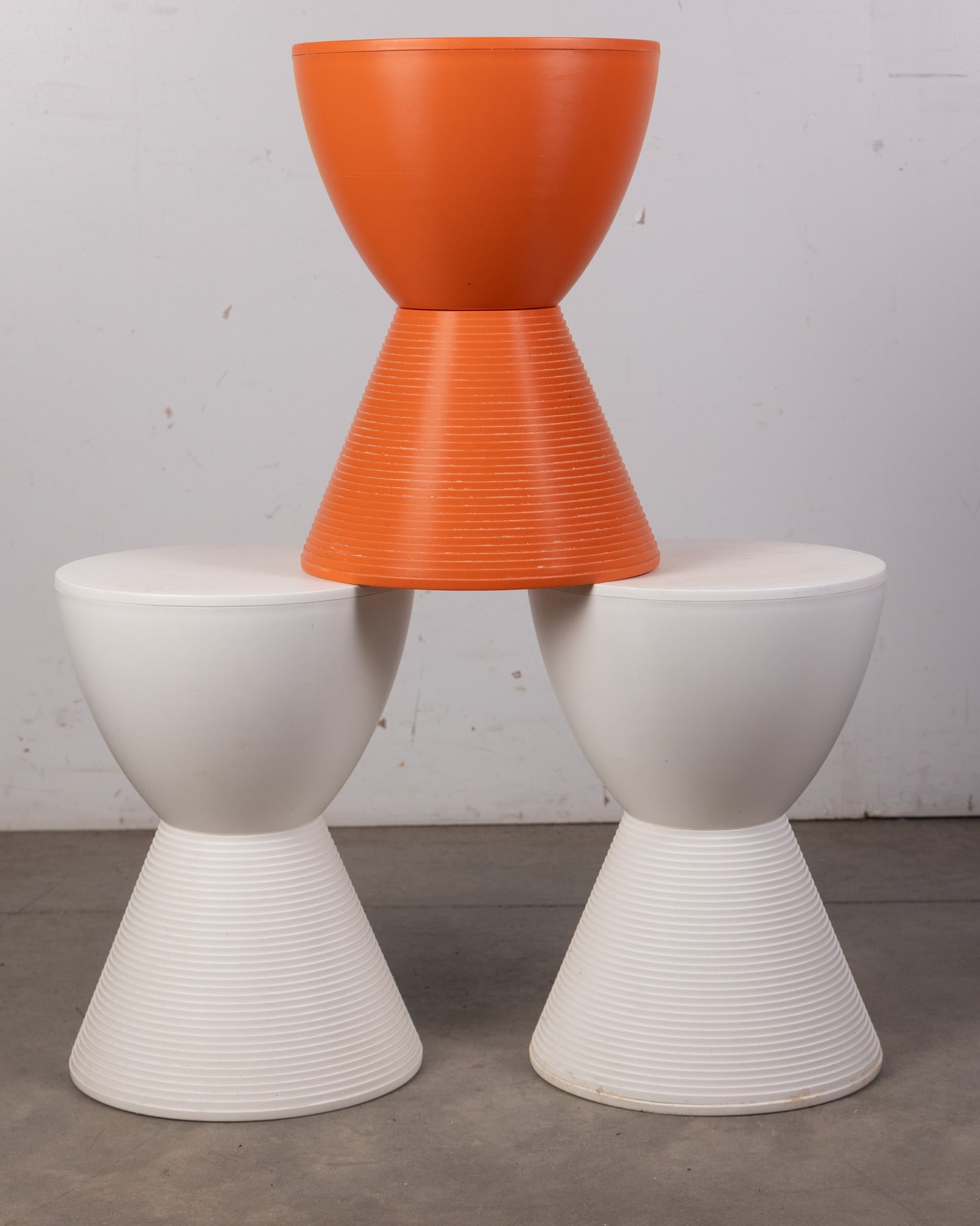 Philippe Starck | (3) Kartell "Prince Aha" Side Table/Stools (1 of 4)