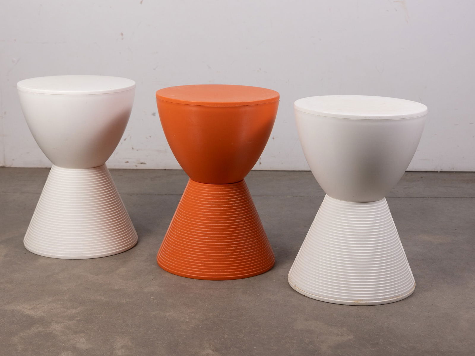 Philippe Starck | (3) Kartell "Prince Aha" Side Table/Stools - 2