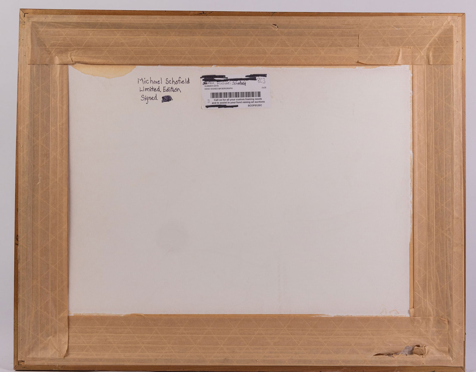 Michael Schofield (B. 1947) | "Summer Days" Serigraph - 5