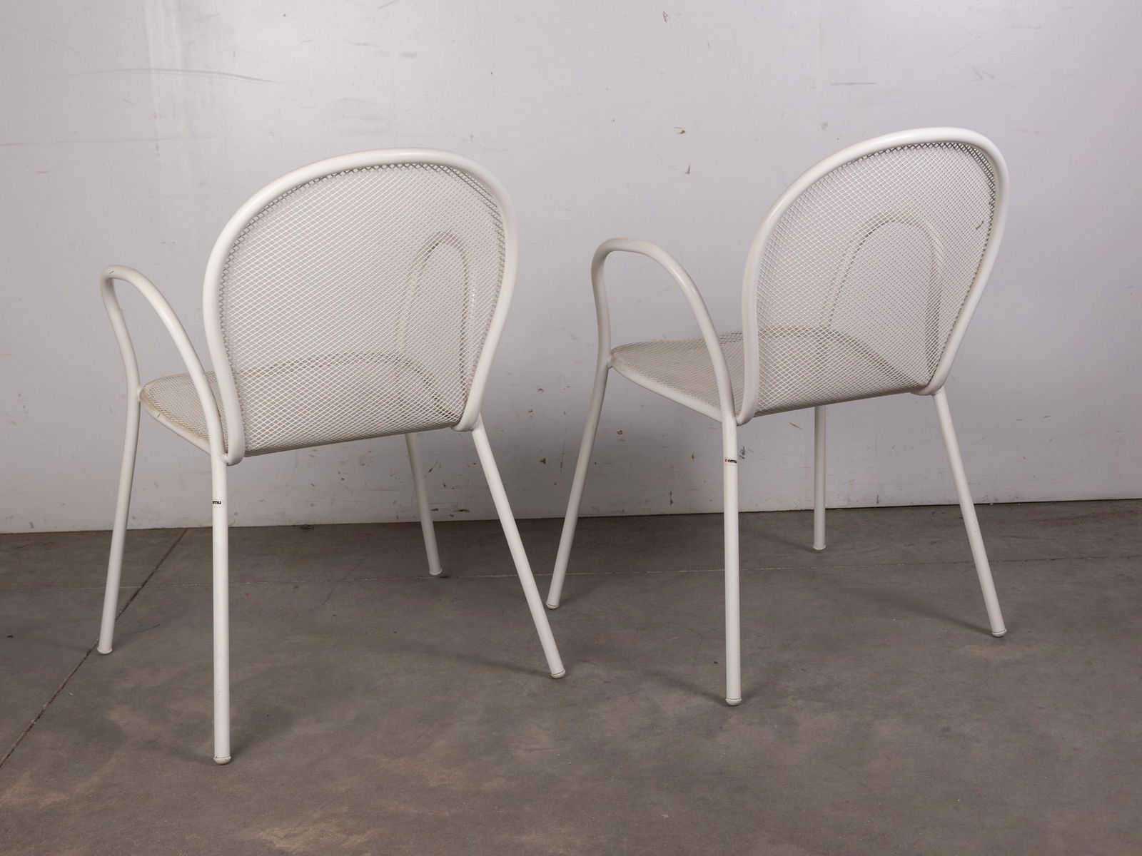 Emu Rio | (2) Italian Modern Mesh Arm Chairs - 6