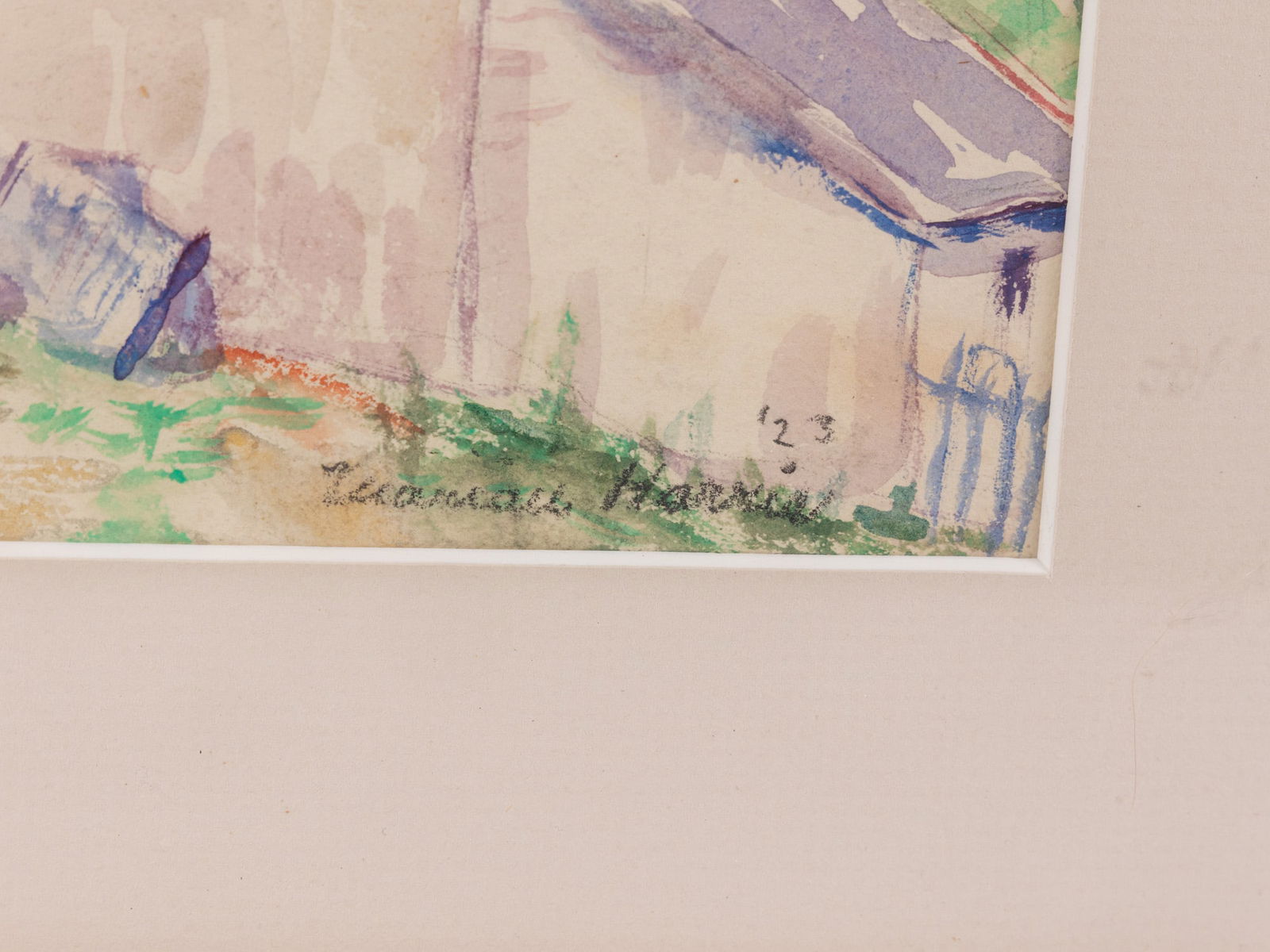 Marian D. Harris (1904-1988) | Original Watercolor - 3