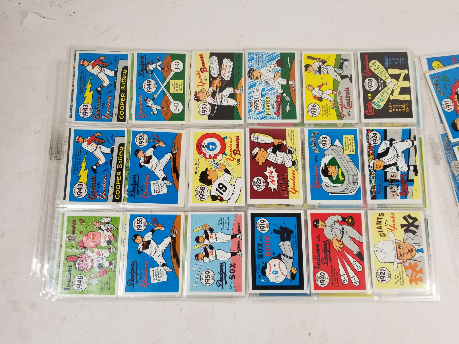 1968 Fleer World Series Baseball Cards - 3