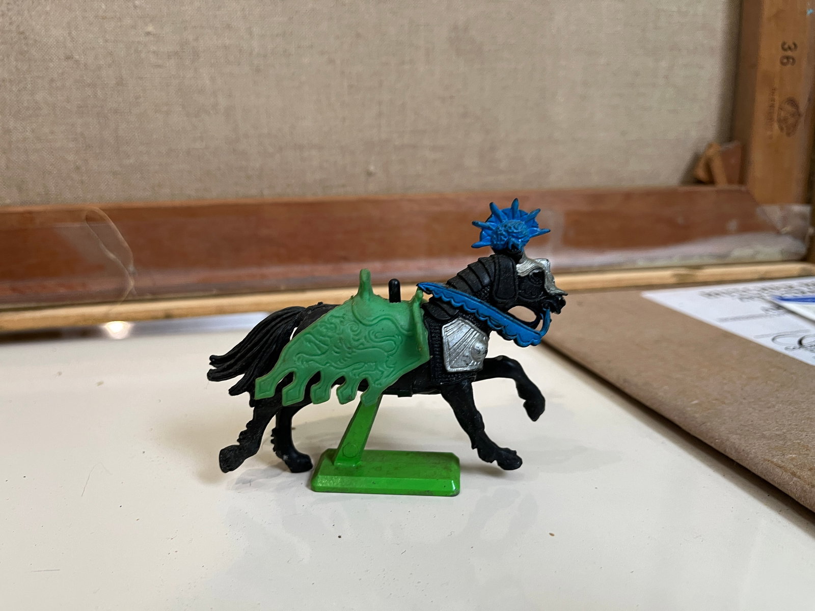 Assortment of Knight and Horse Figurines - 3