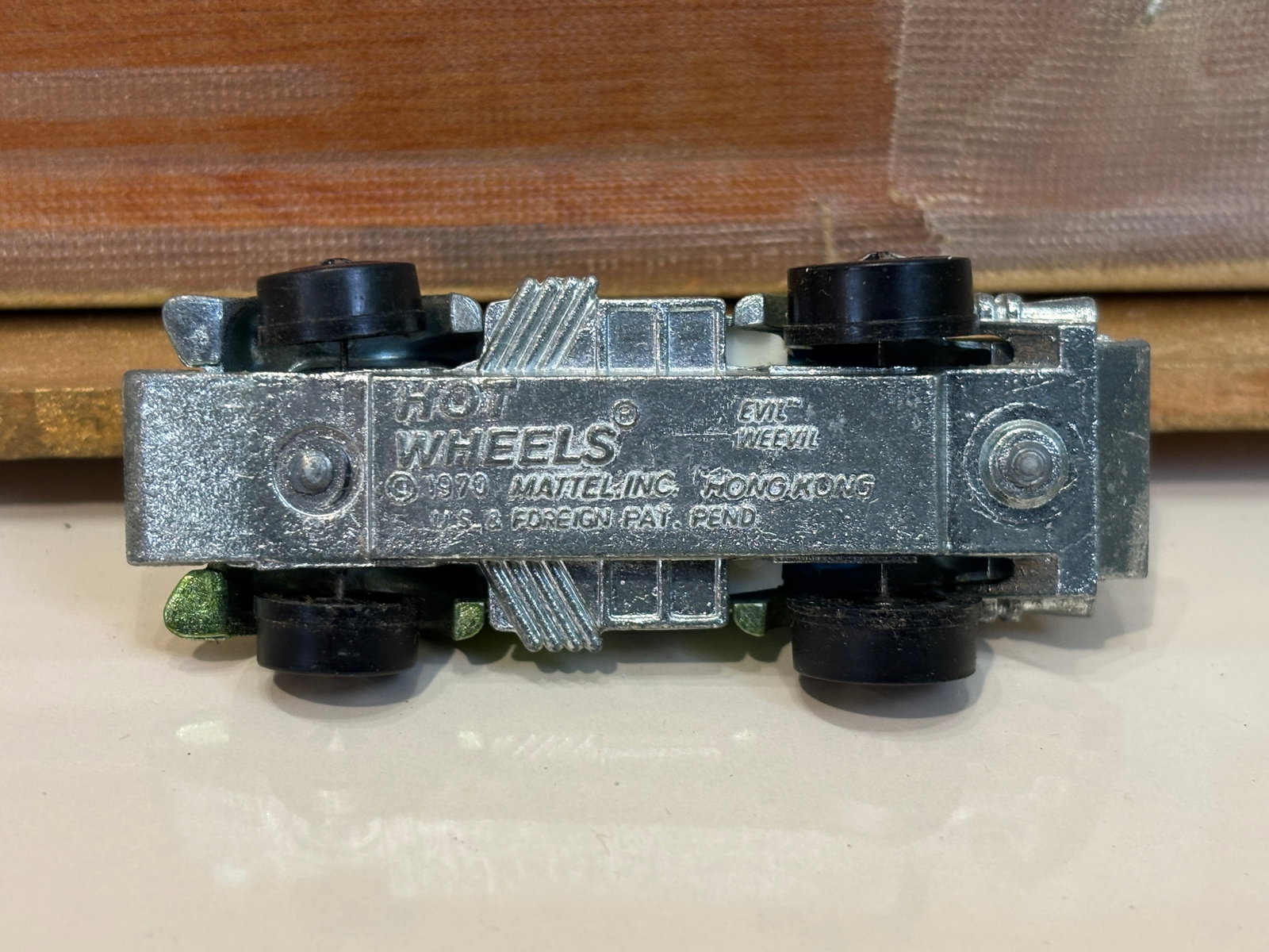 Hot Wheels Redline Spectraflame Lime Evil Weevil - 3