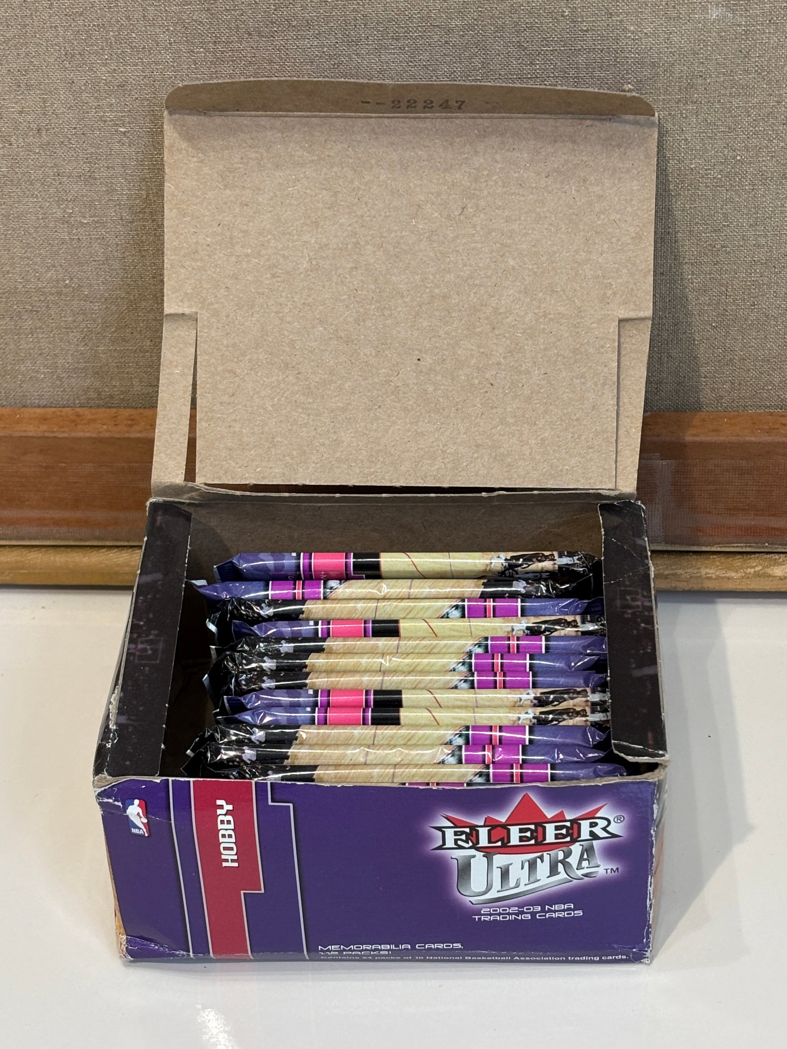 14 2002-03 Fleer Ultra Basketball Hobby Packs with Original Box - 2
