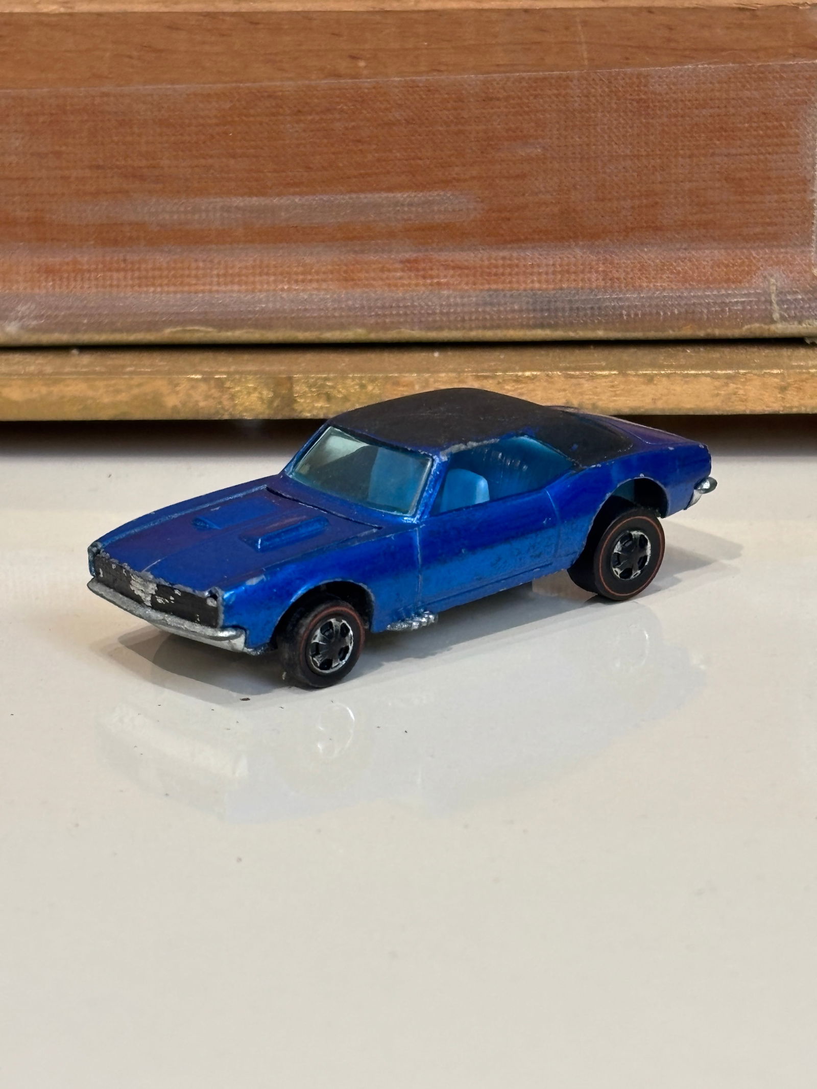 Hot Wheels Redline Spectraflame Blue Custom Camaro - 2