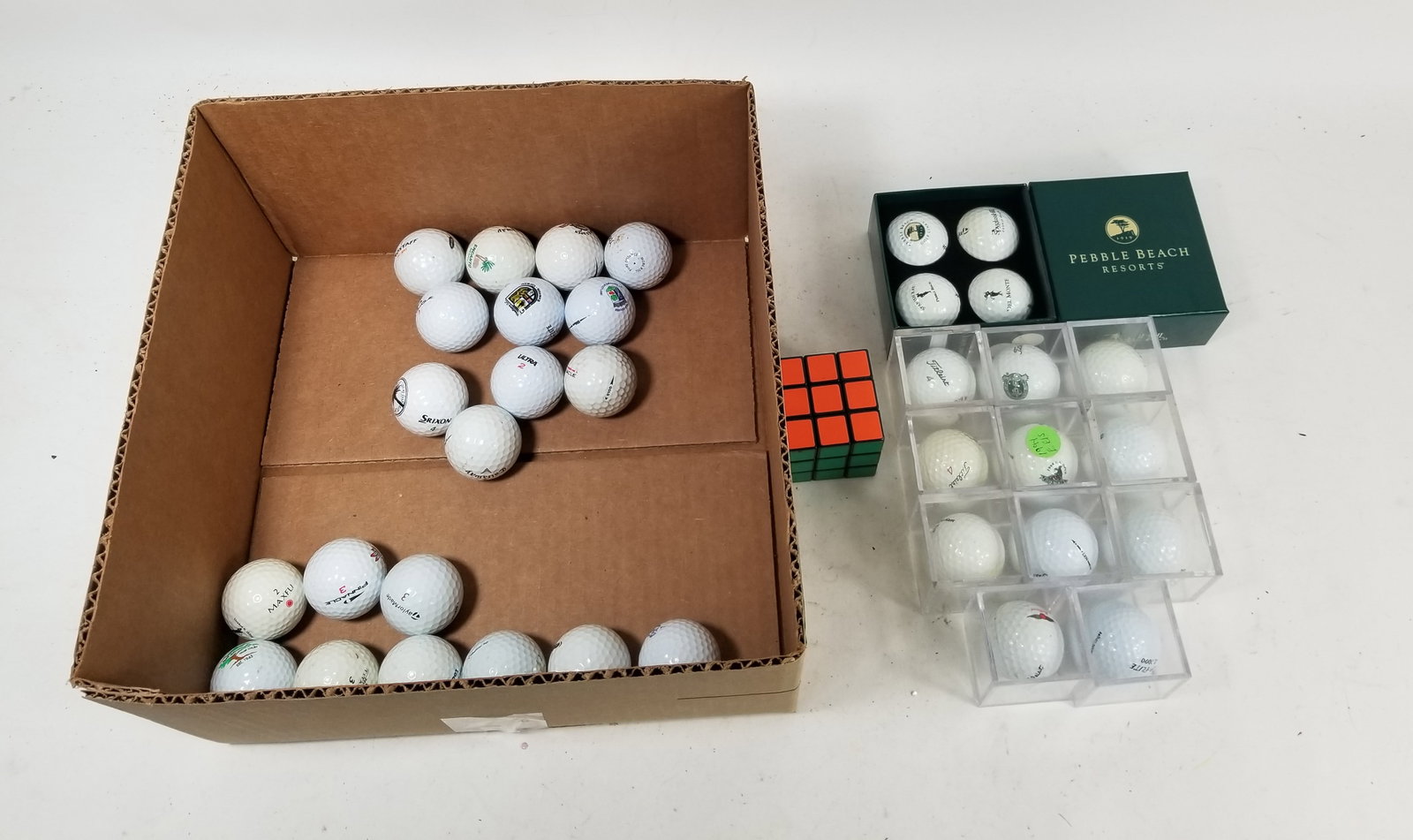 Assortment of Tournament and Course Golf Balls - 2