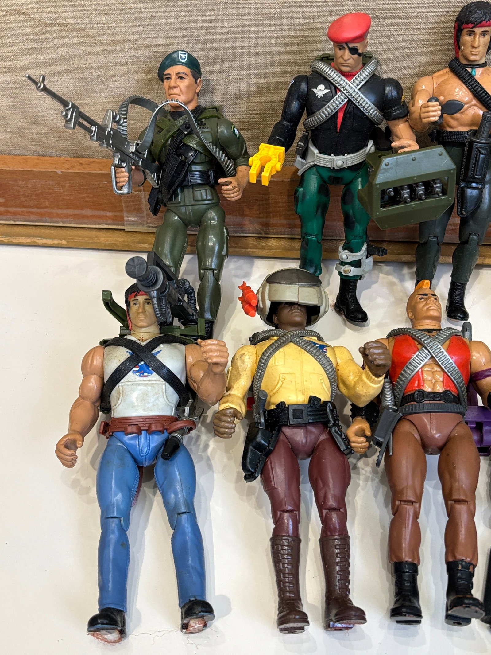 Coleco Rambo The Force of Freedom Figures with Collector Cards - 2