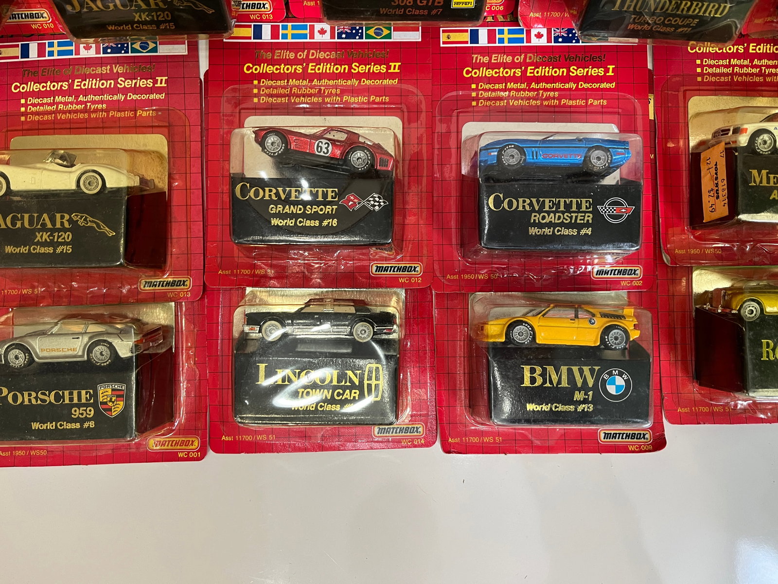 Assortment of Matchbox World Class Die Cast Vehicles in Original Packaging - 3