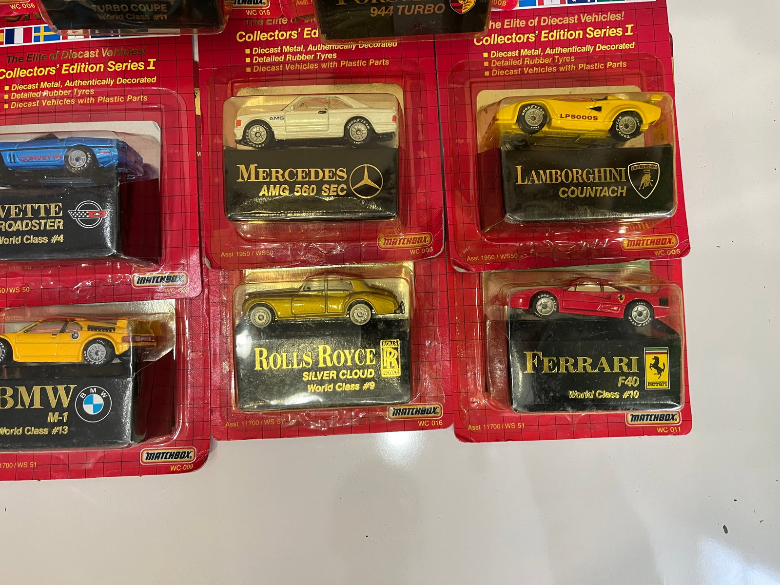 Assortment of Matchbox World Class Die Cast Vehicles in Original Packaging - 4