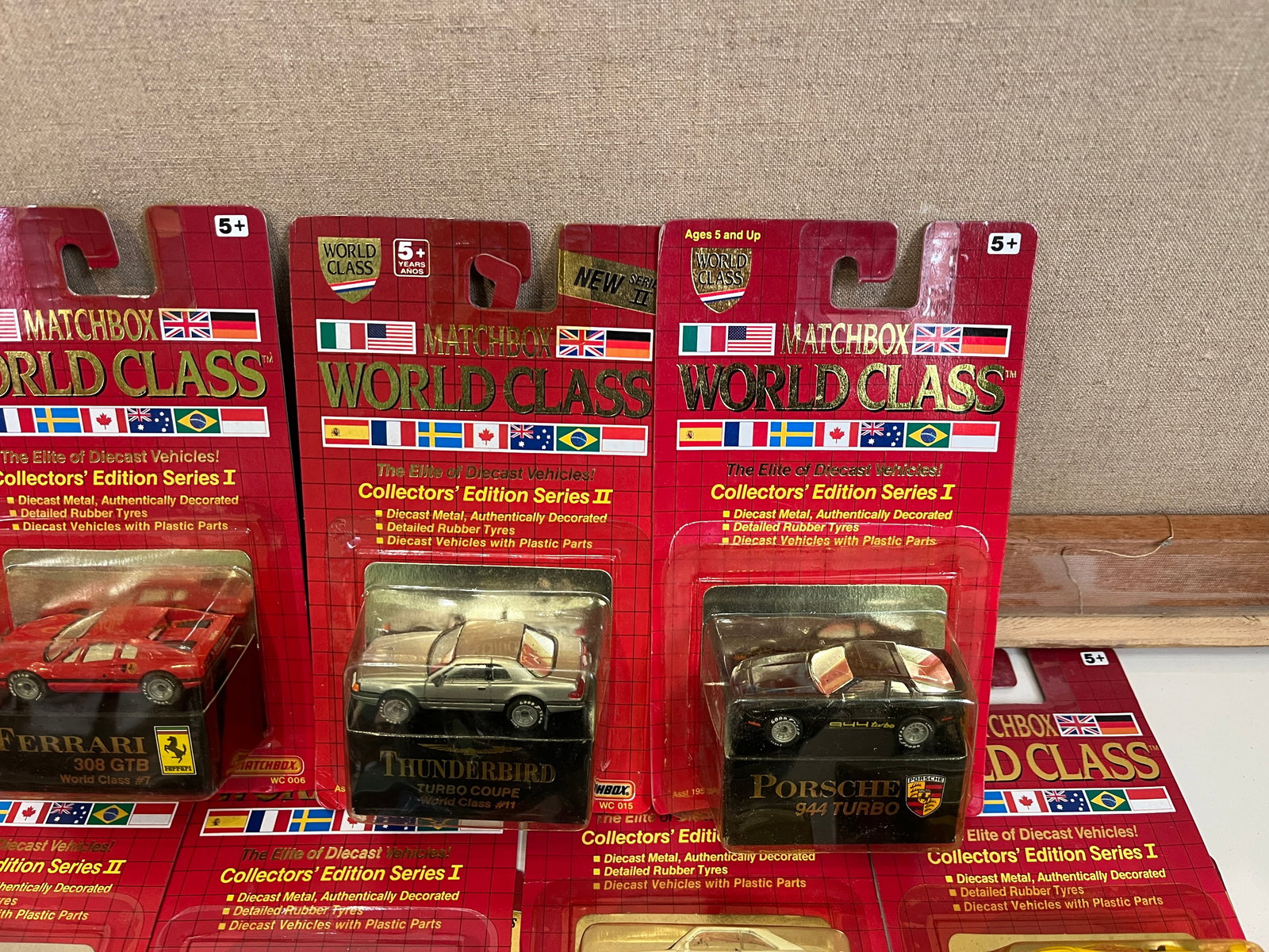 Assortment of Matchbox World Class Die Cast Vehicles in Original Packaging - 5