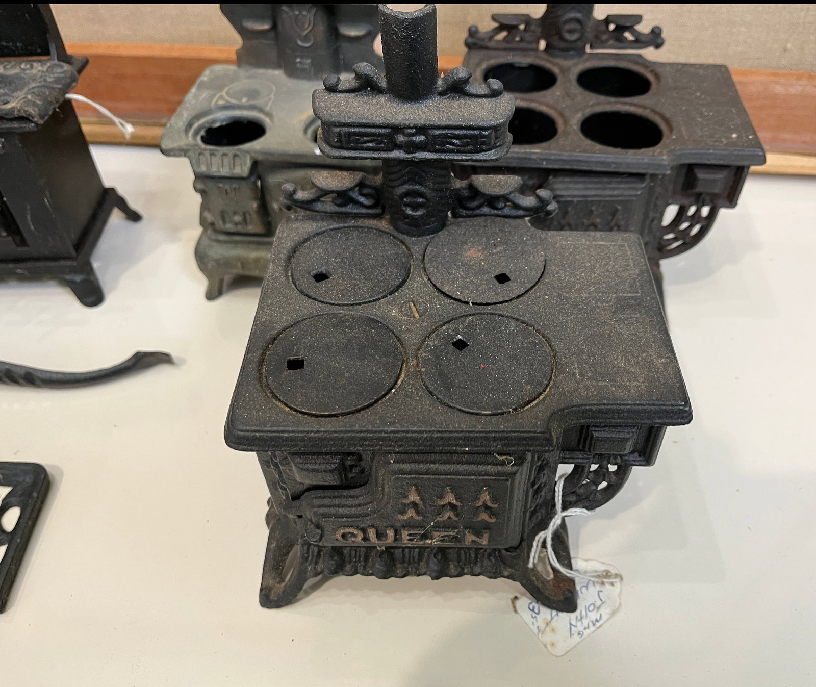 Assortment of Cast Iron and Tin Cooktop Miniatures - 2