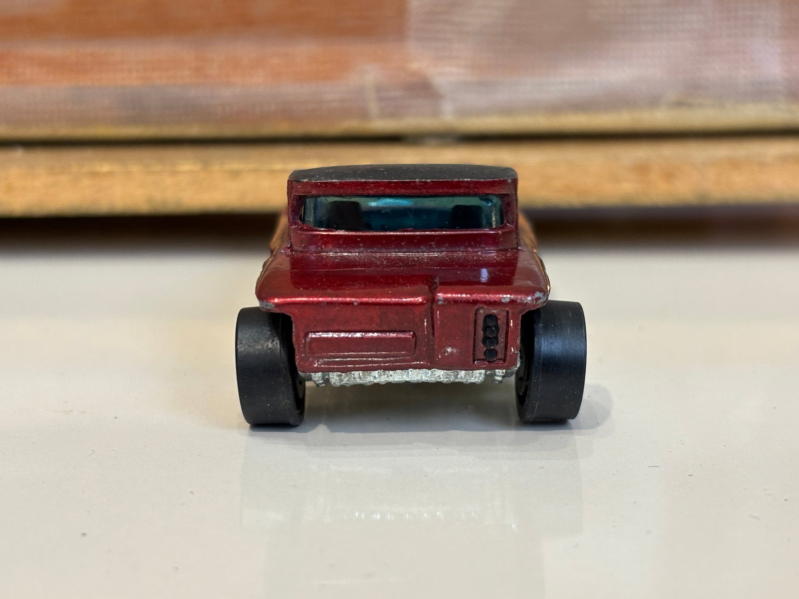 Hot Wheels Redline Python in Spectraflame Red - 3