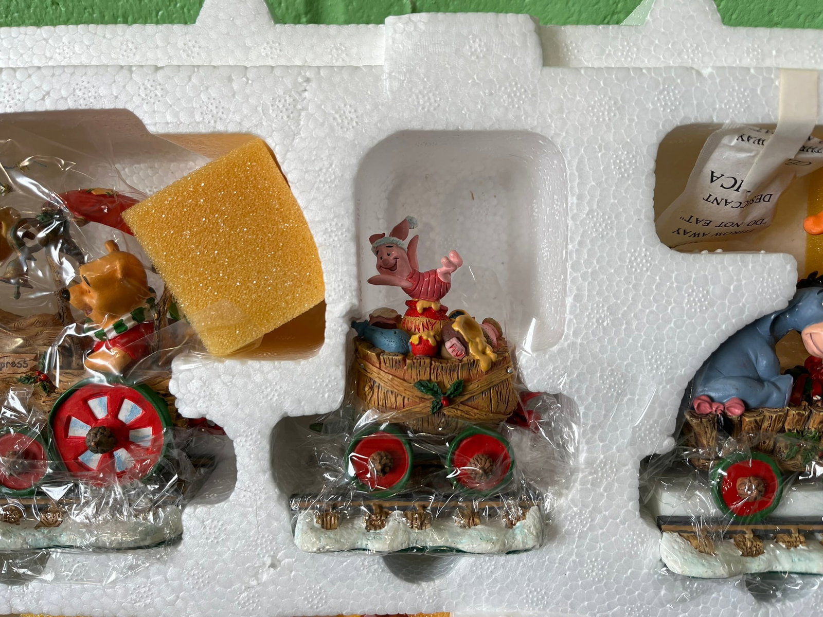 Danbury Mint Pooh Express Decorative Train Set - 3
