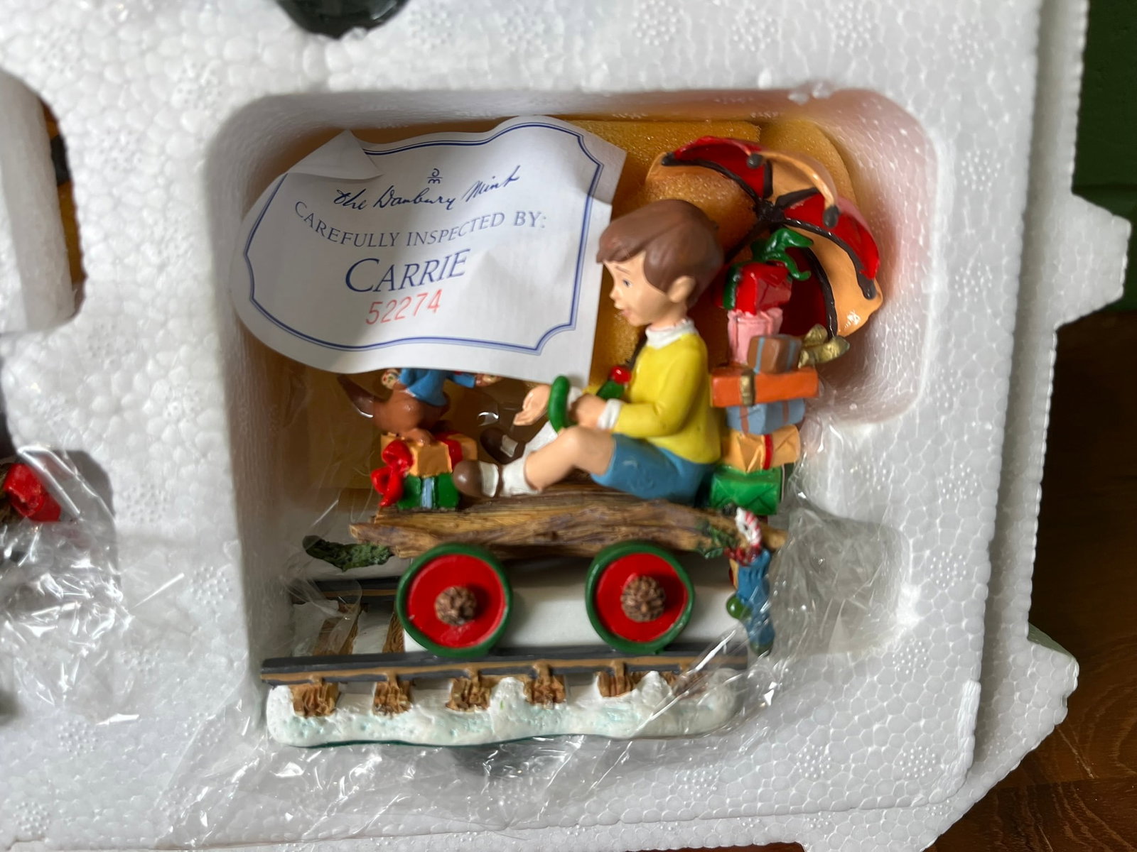 Danbury Mint Pooh Express Decorative Train Set - 5