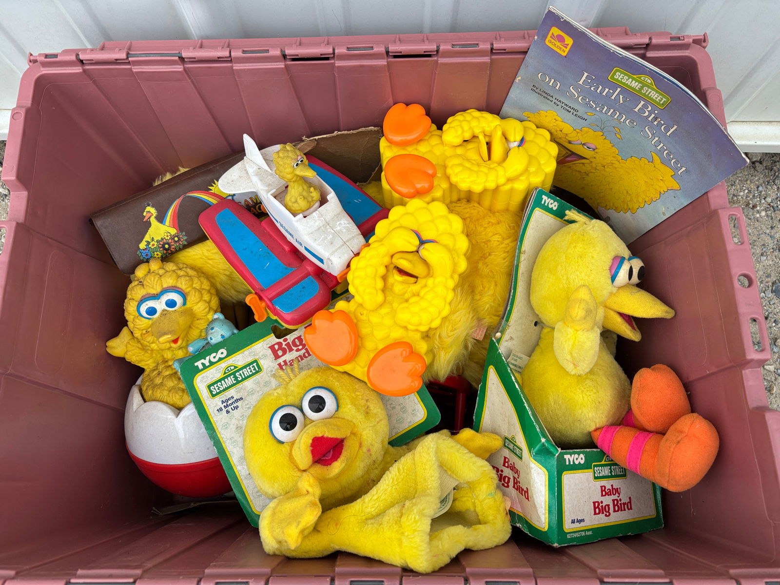 Assortment of Big Bird Sesame Street Toys - 2