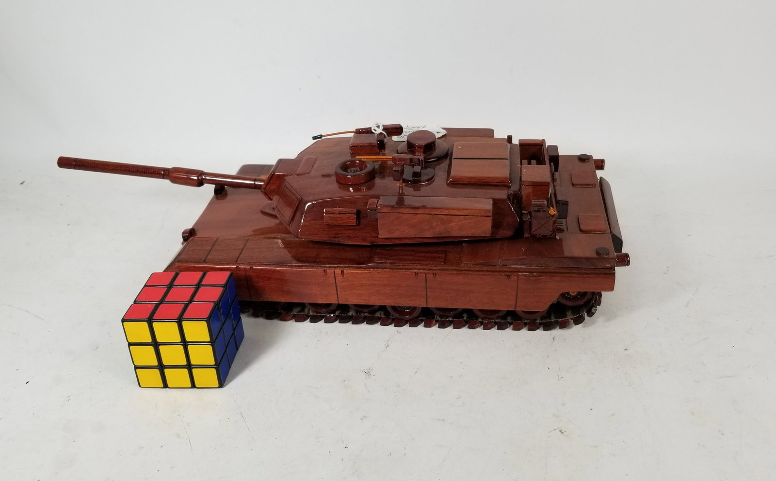 Wooden M1 Abrams Tank Model - 2