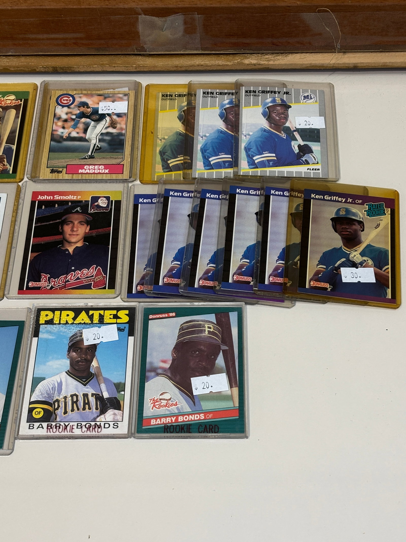 Assortment of Iconic Baseball Rookie Cards - 3
