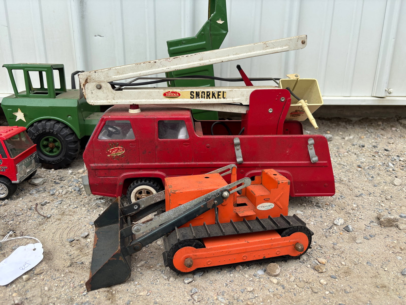 Assortment of Metal Toy Industrial Vehicles - 2