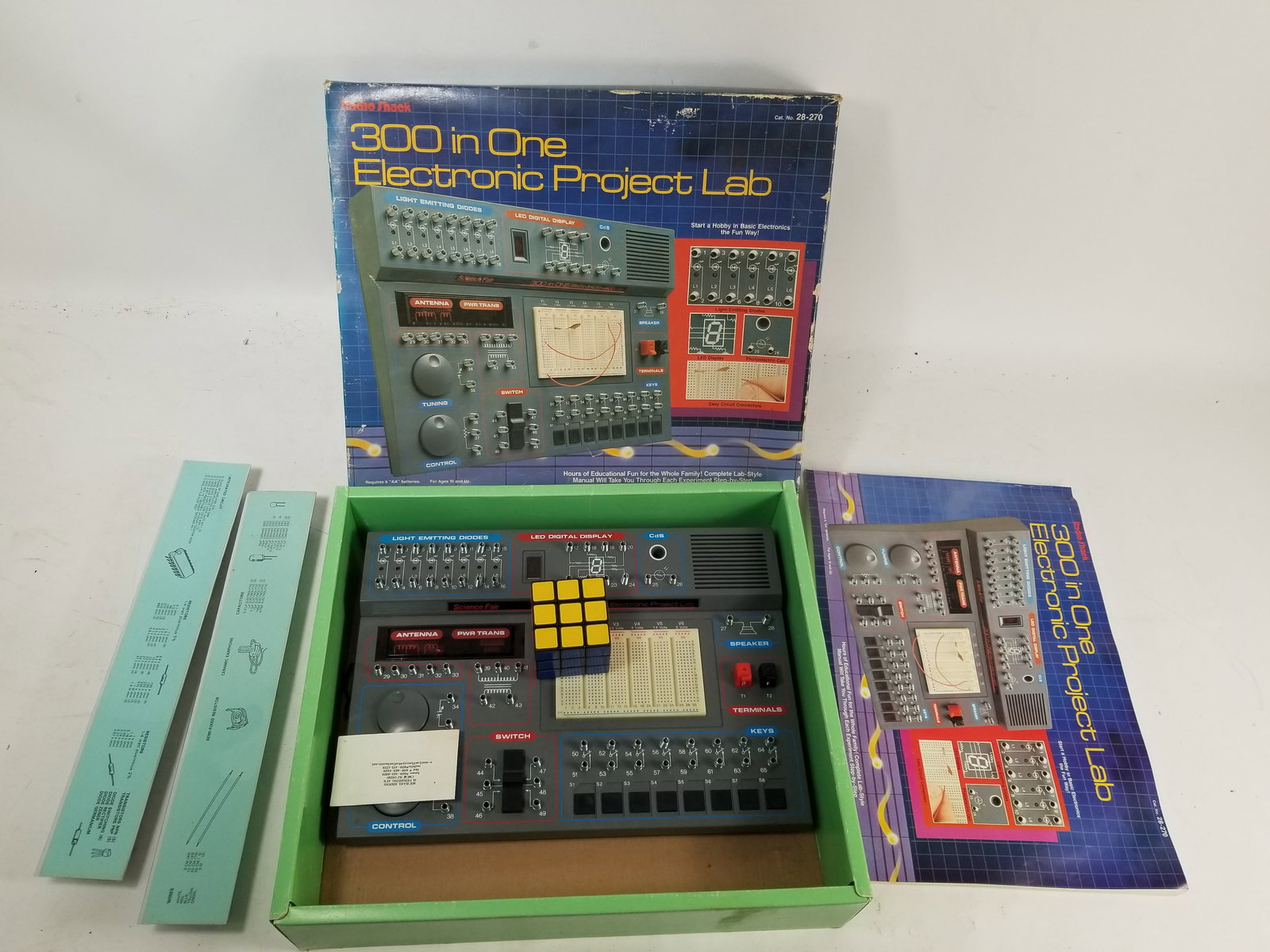 Radio Shack 300 in One Electronic Project Lab in Original Box - 2