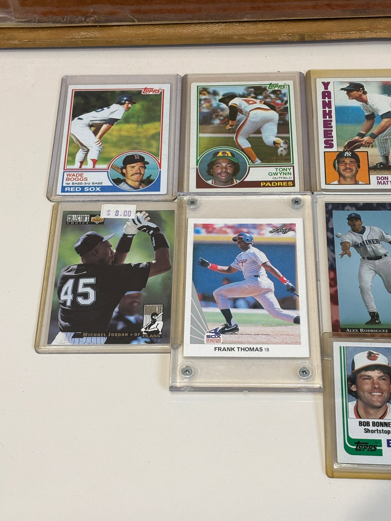 Iconic 1980s-1990s Baseball Rookie Cards - 3