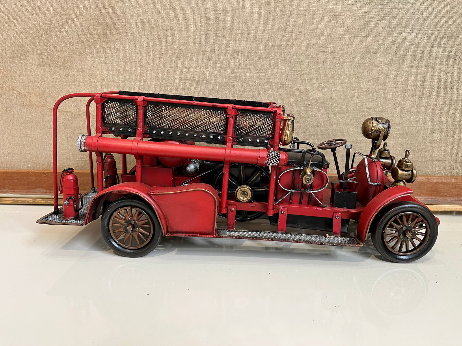 Model Display Fire Truck in Original Box: Model Display Fire Truck in Original BoxLiteratureBrooks Auction – Online Auction Terms & Conditions Contact: (856) 694-2960 | info@brooks.auction READ BEFORE YOU BID: We want you to feel