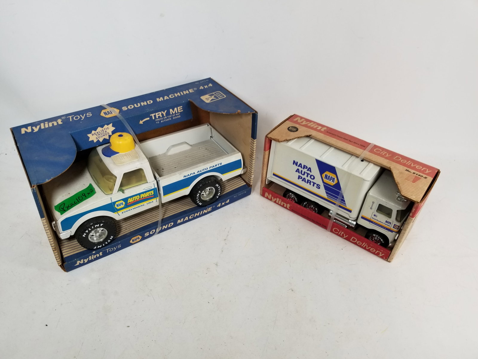 Pair of Nylint Napa Auto Trucks in Original Boxes: Pair of Nylint Napa Auto Trucks in Original BoxesLiteratureBrooks Auction – Online Auction Terms & Conditions Contact: (856) 694-2960 | info@brooks.auction READ BEFORE YOU BID: We want you to