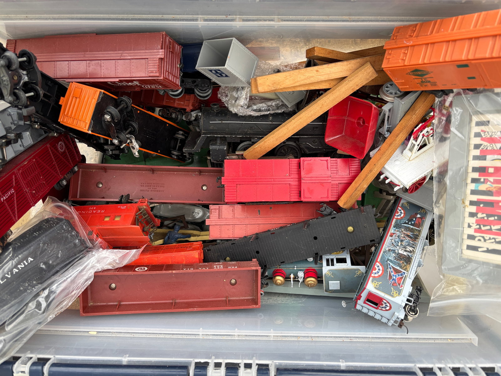 Assortment of Scale Model Trains - 3