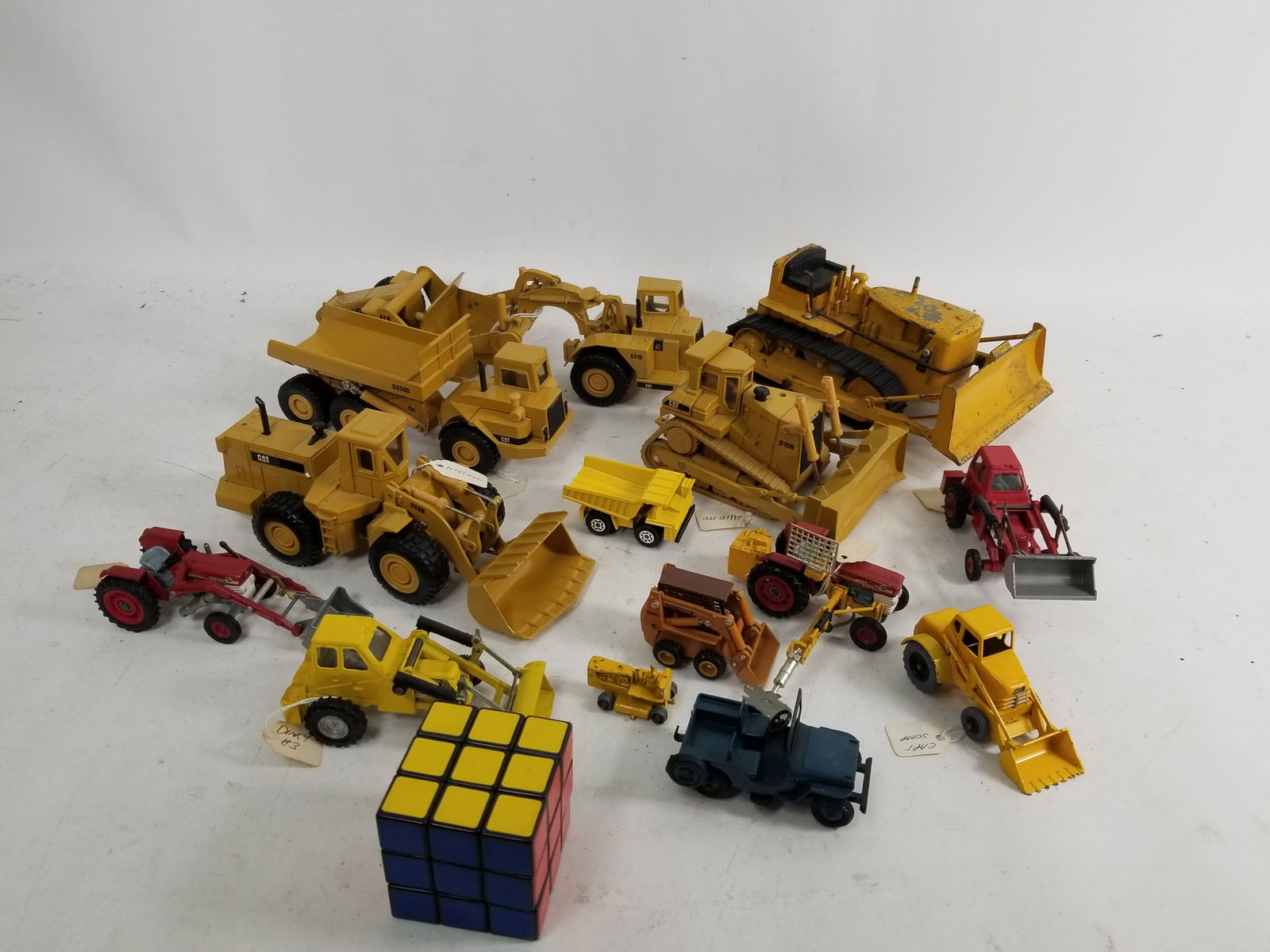 Assortment of Metal Toy Industrial Vehicles - 2