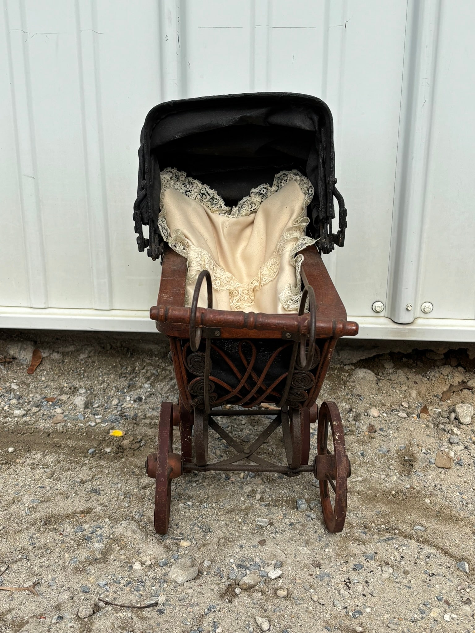 Vintage Victorian Style Baby Doll Stroller - 2