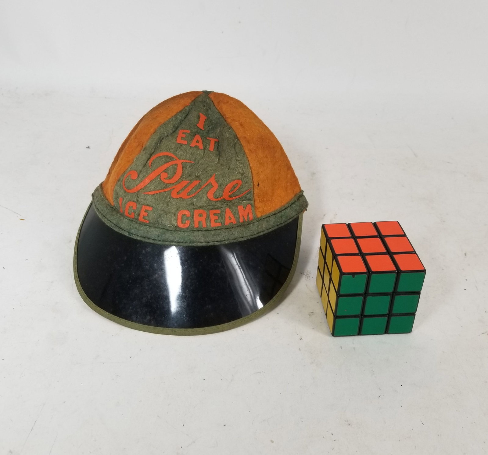 Rare "I Eat Pure Ice Cream" Sample Baseball Cap: Rare "I Eat Pure Ice Cream" Sample Baseball CapLiteratureBrooks Auction – Online Auction Terms & Conditions Contact: (856) 694-2960 | info@brooks.auction READ BEFORE YOU BID: We want you to