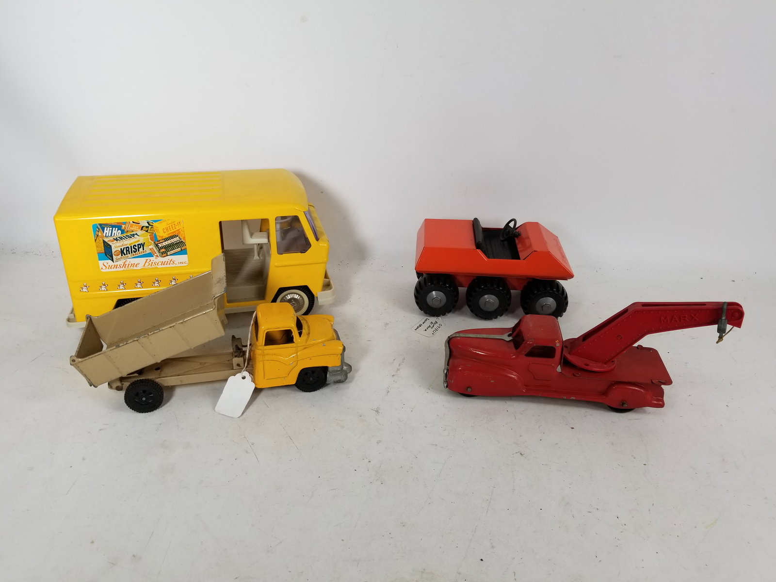 Assortment of Vintage Pressed Steel Vehicles - 2