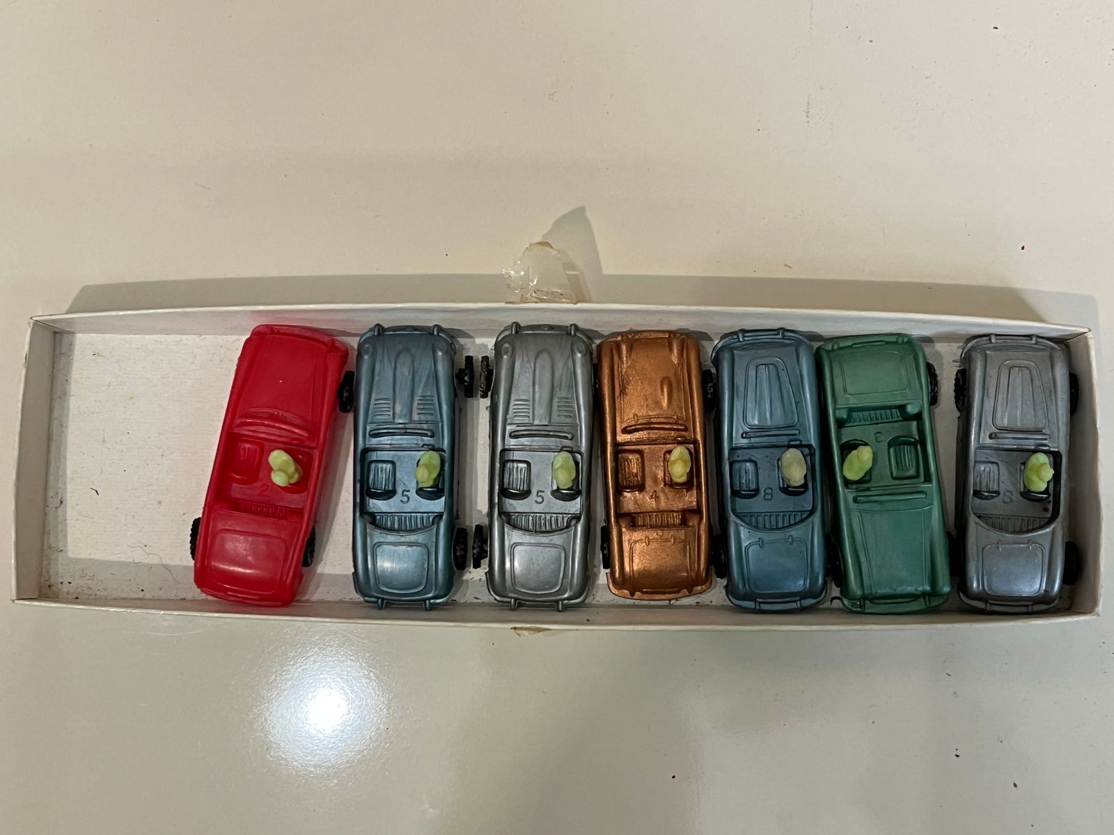 Assortment of Vintage Plastic Toy Vehicles and Trains - 2