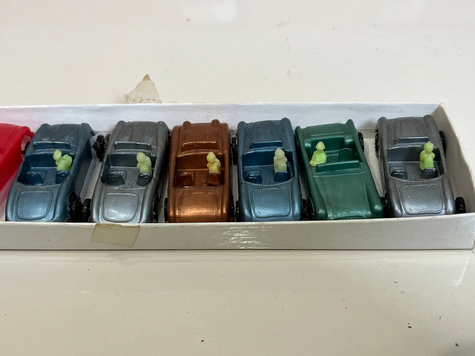 Assortment of Vintage Plastic Toy Vehicles and Trains - 3