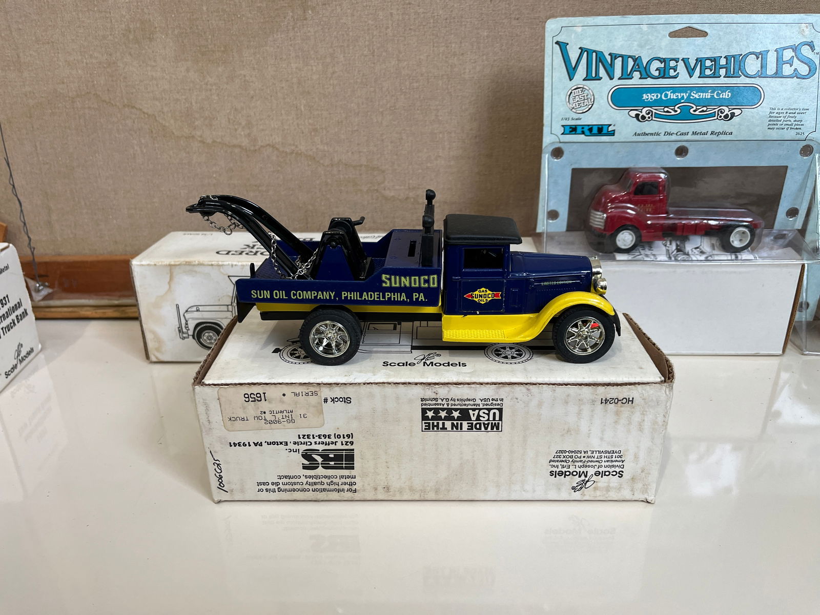 Assortment of Ertl Die Cast Vehicles in Original Packaging - 2