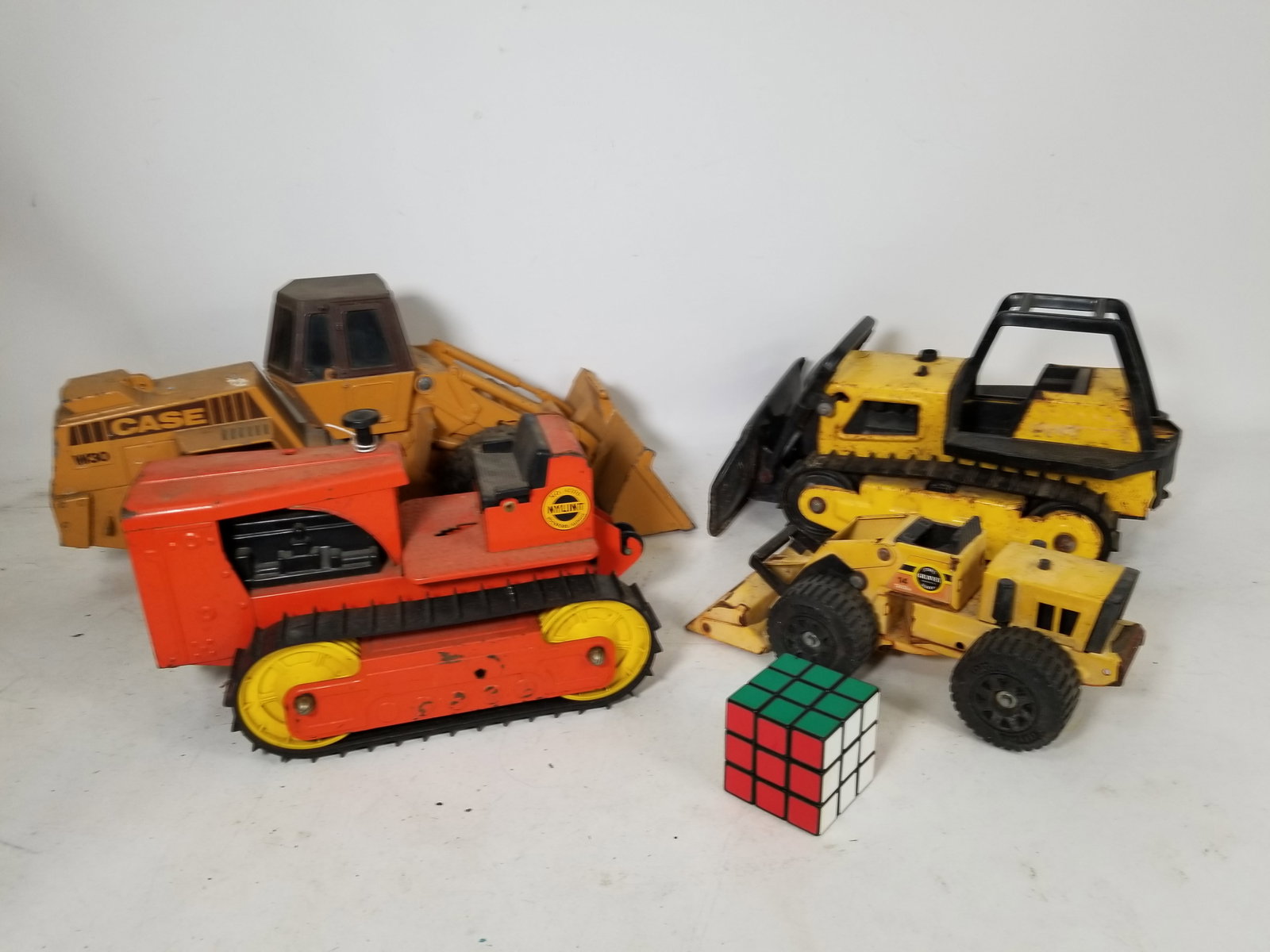 Vintage Construction Vehicle Toy Assortment - 2
