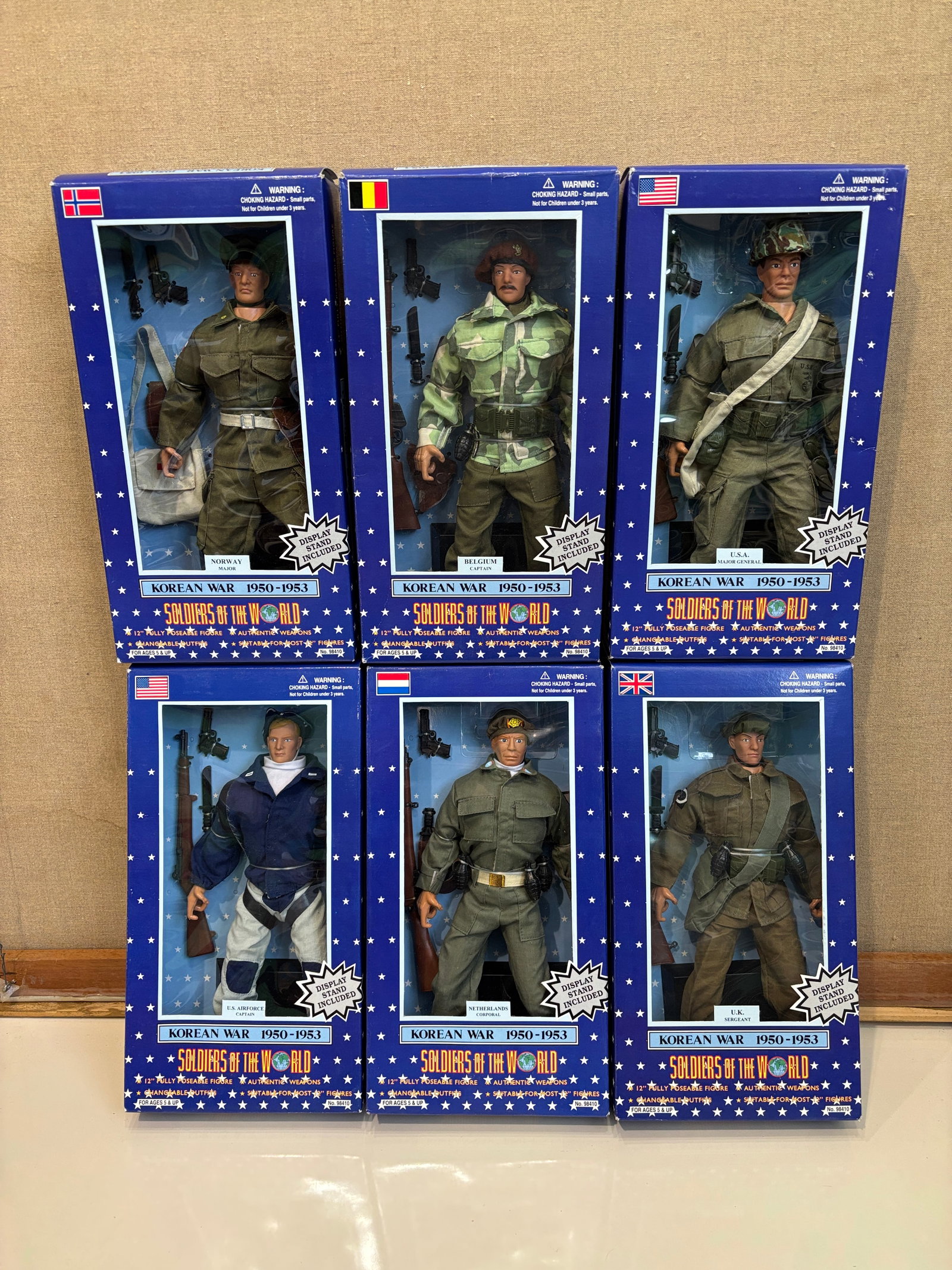 Assortment of Soldiers of the World Korean War Figures in Original Boxes: Assortment of Soldiers of the World Korean War Figures in Original BoxesLiteratureBrooks Auction – Online Auction Terms & Conditions Contact: (856) 694-2960 | info@brooks.auction READ BEFORE