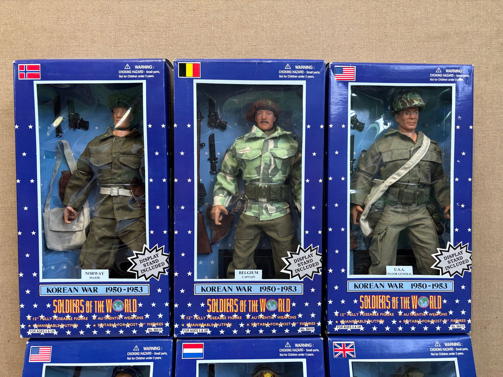 Assortment of Soldiers of the World Korean War Figures in Original Boxes - 2