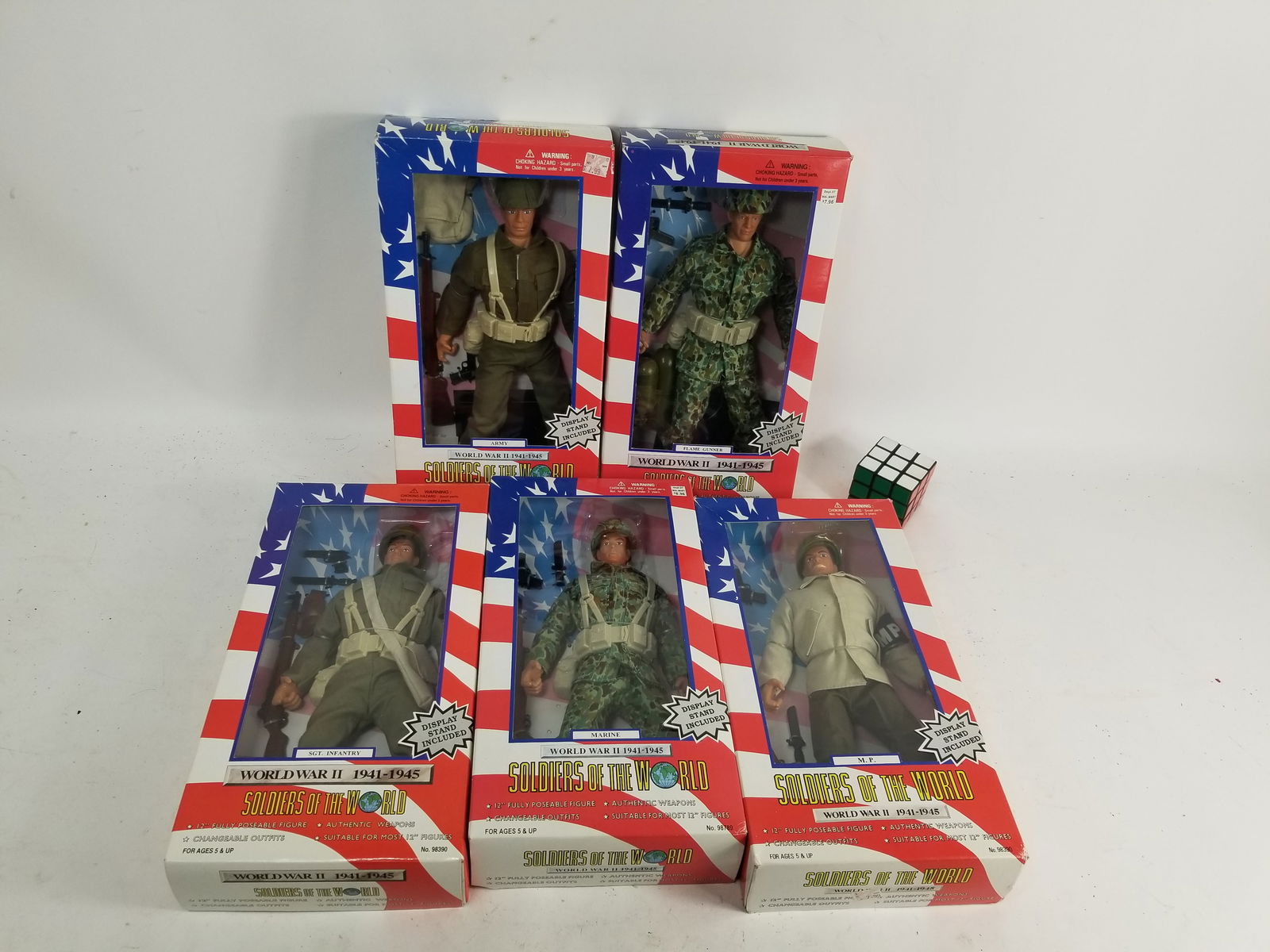 Assortment of Soldiers of the World WWII Figures in Original Boxes - 2