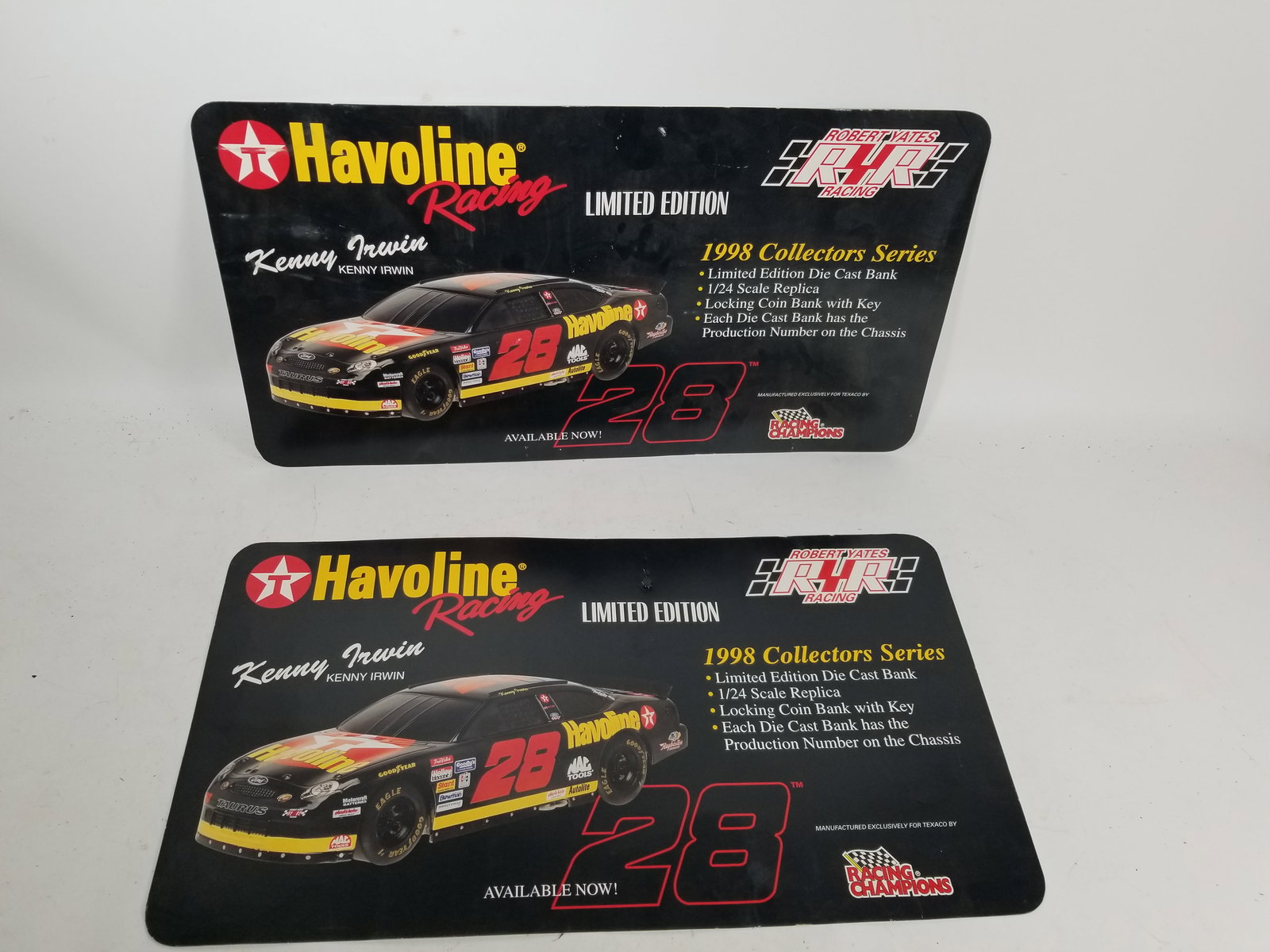 Pair of Kenny Irwin Racing Champions Advertisements: Pair of Kenny Irwin Racing Champions AdvertisementsLiteratureBrooks Auction – Online Auction Terms & Conditions Contact: (856) 694-2960 | info@brooks.auction READ BEFORE YOU BID: We want you to